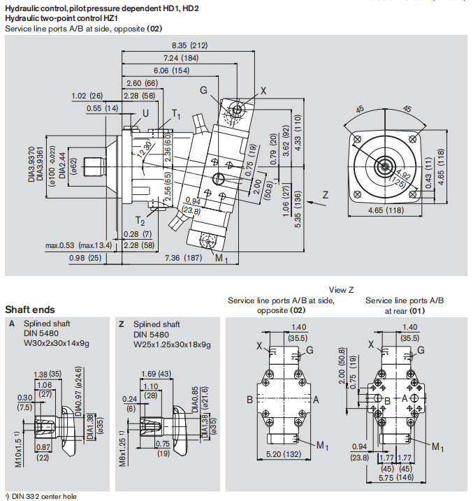 Двигатель Rexroth A6VM